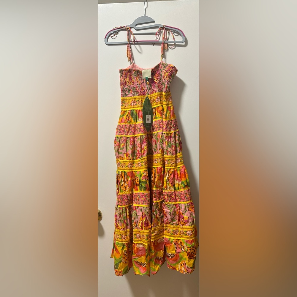 Farm Rio Paradise Midi Dress size XS - Picture 2 of 6